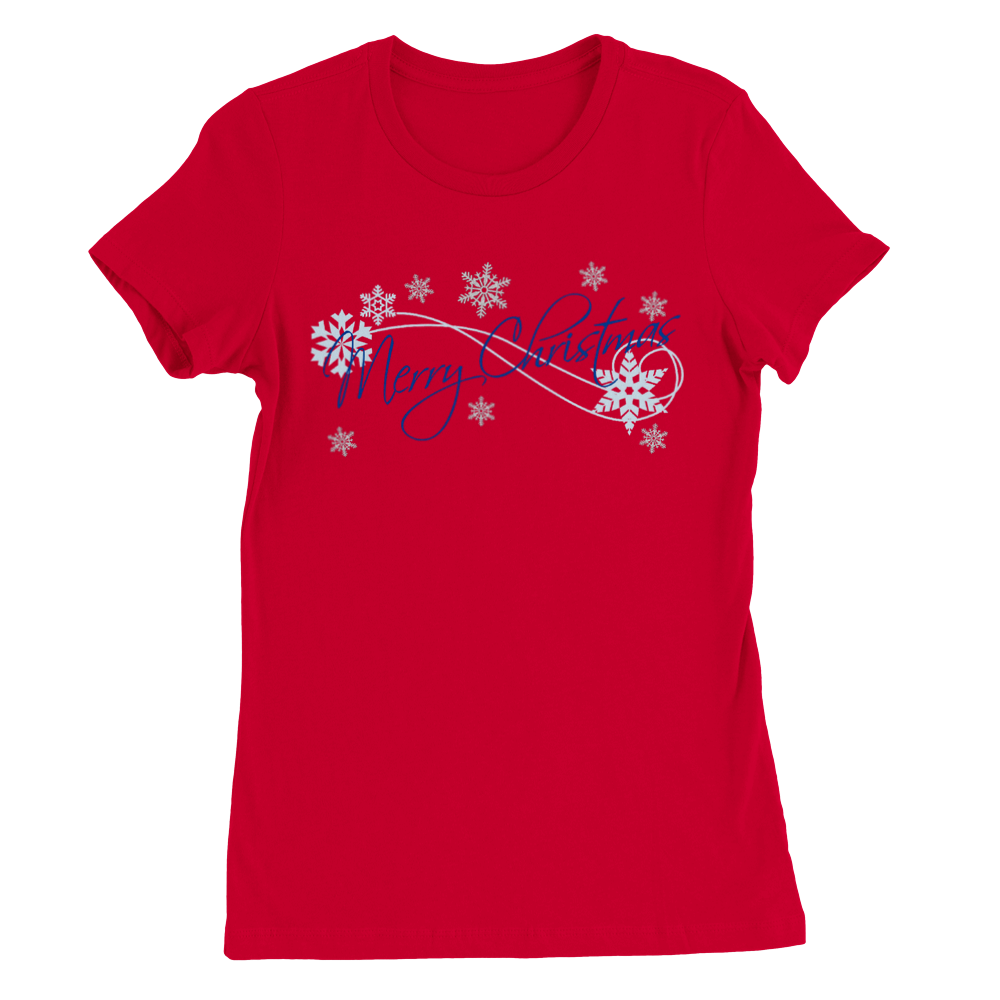 Merry Christmas Snowflake T-shirt