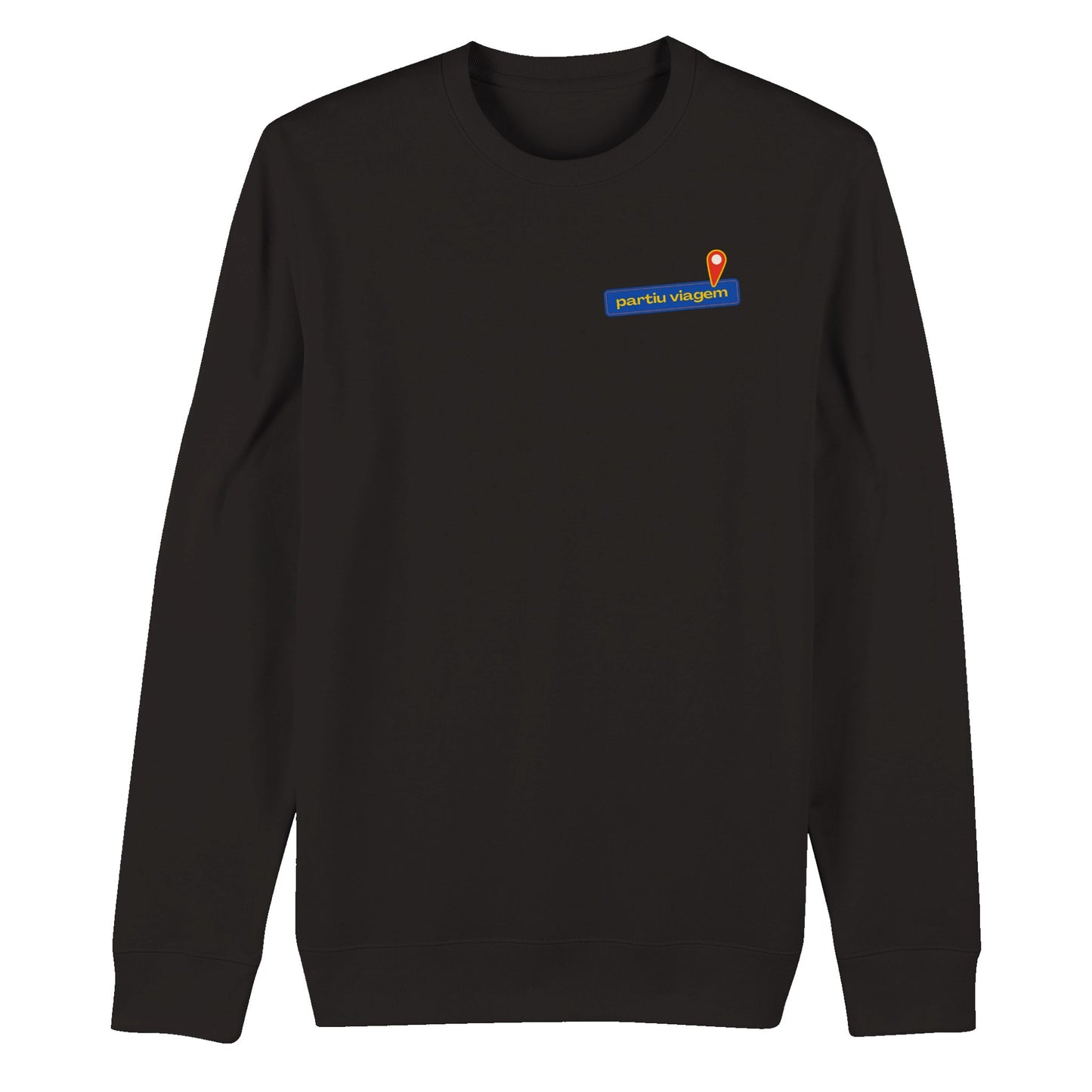 Pinpoint Organic Unisex Crewneck Sweatshirt