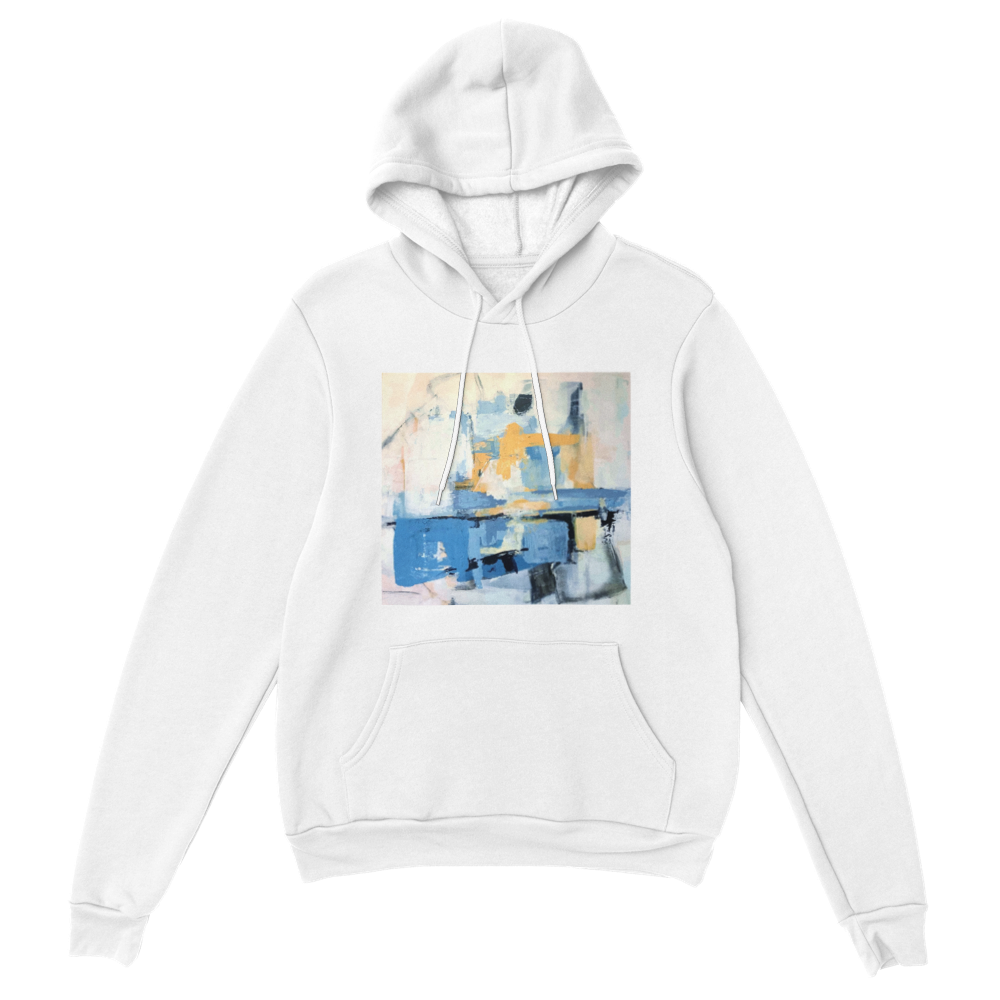 Mens Abstract Pullover Hoodie