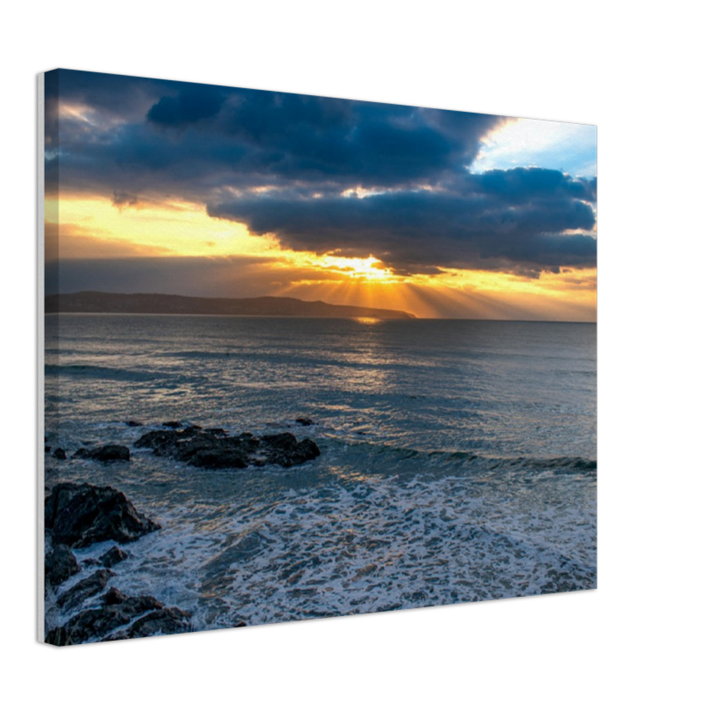 SK Moments Cloudy Sunset Canvas