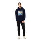 Mens Abstract Pullover Hoodie