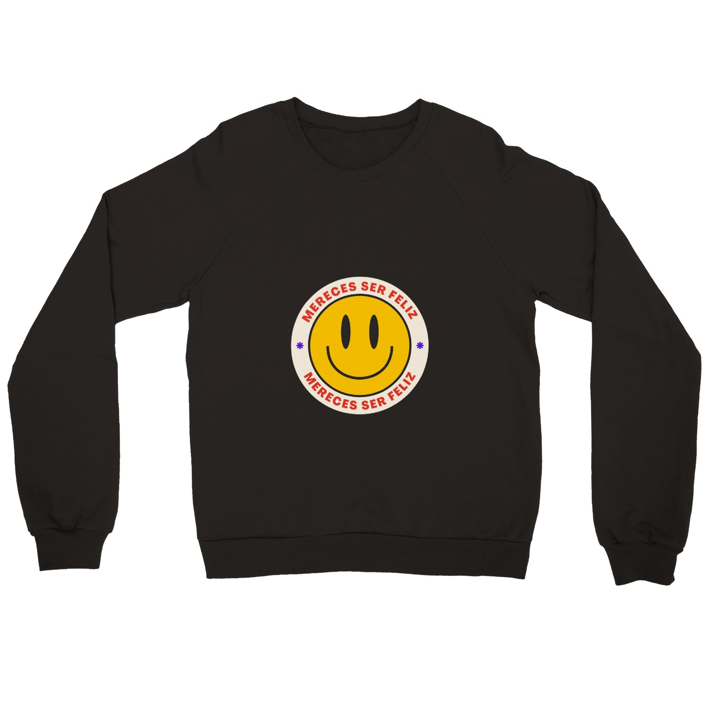 Smiley Premium Unisex Crewneck Sweatshirt