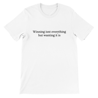 White Winning T-shirt