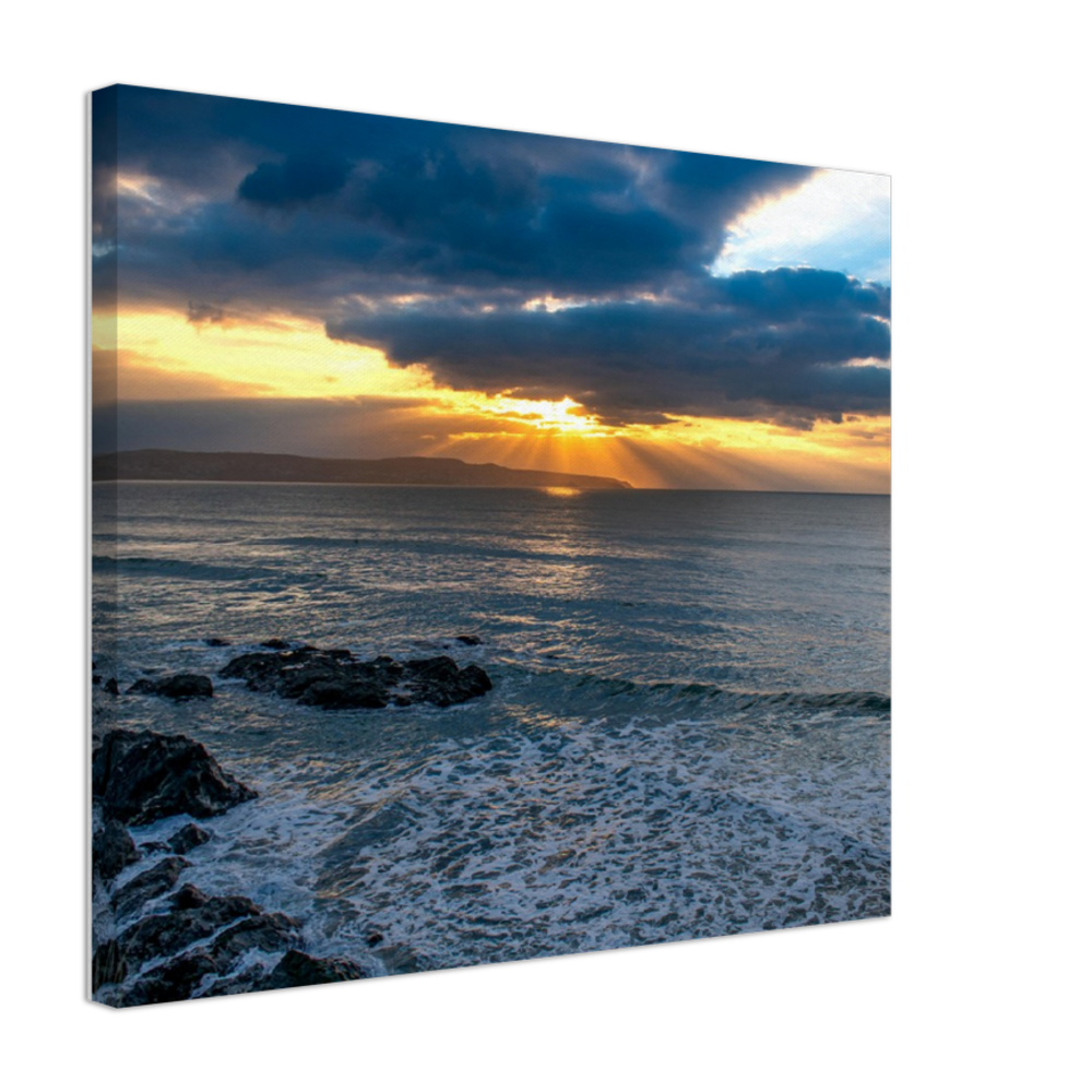 SK Moments Cloudy Sunset Canvas