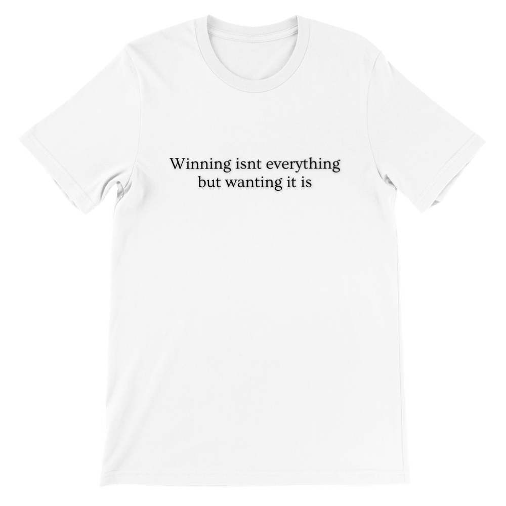 White Winning T-shirt