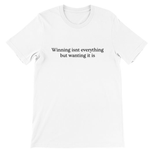 White Winning T-shirt