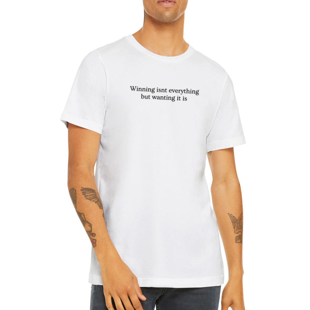 White Winning T-shirt