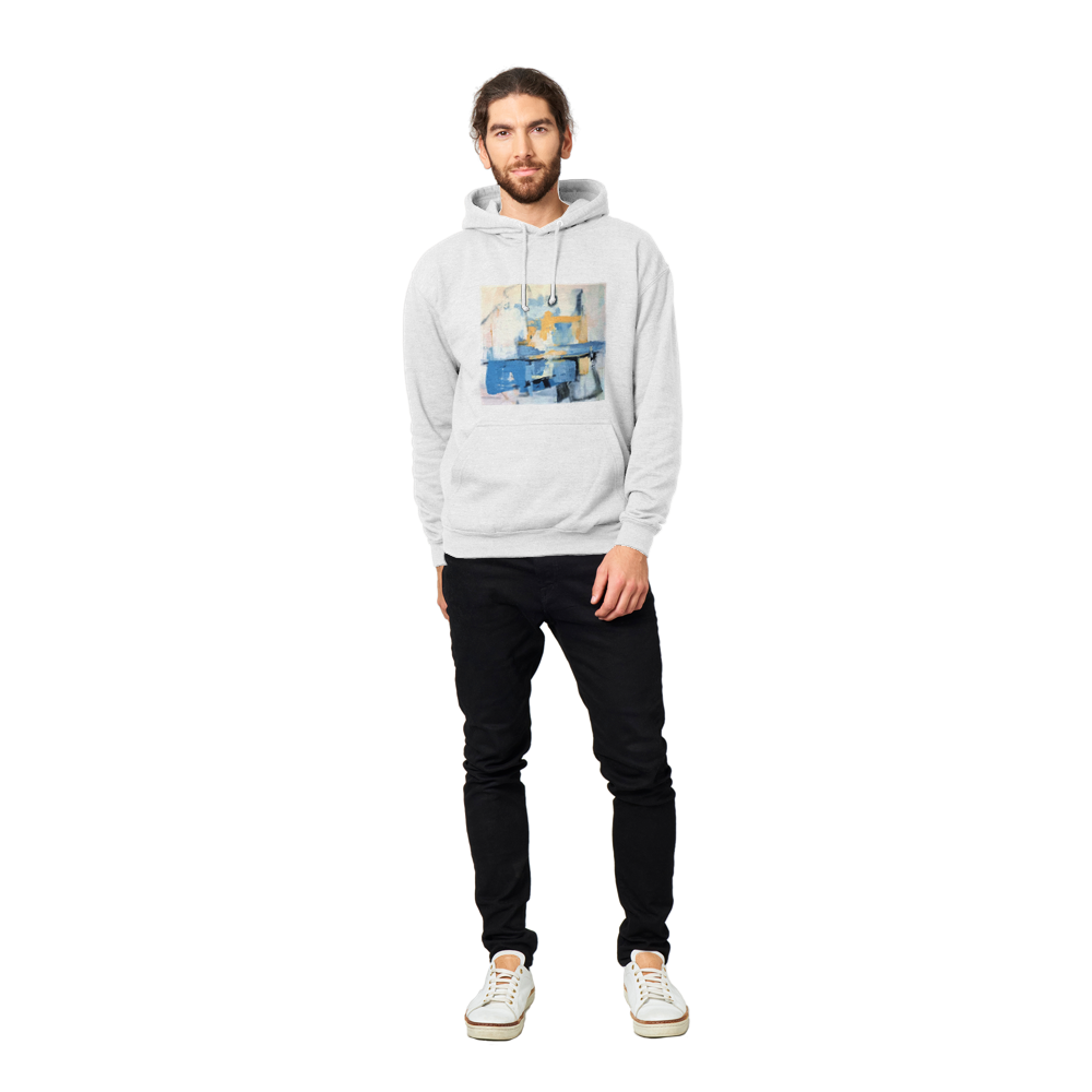 Mens Abstract Pullover Hoodie