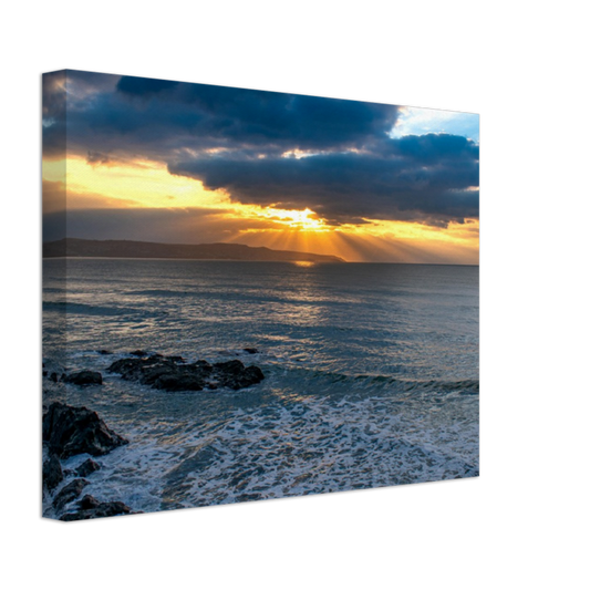 SK Moments Cloudy Sunset Canvas