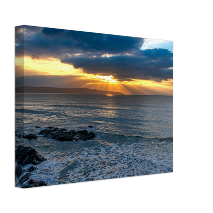 SK Moments Cloudy Sunset Canvas